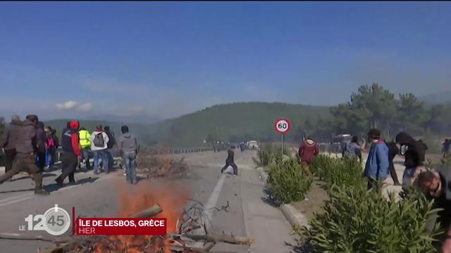 Tensions sur les îles grecques liées à la question migratoire. Nouvelle manifestation prévue à Lesbos