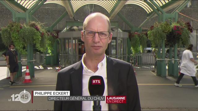 Philippe Eckert, Directeur Général du CHUV, à propos de la deuxième vague de Covid-19.