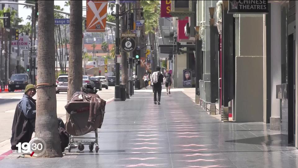 La pandémie a mis à l'arrêt toute l'industrie du cinéma à Hollywood.