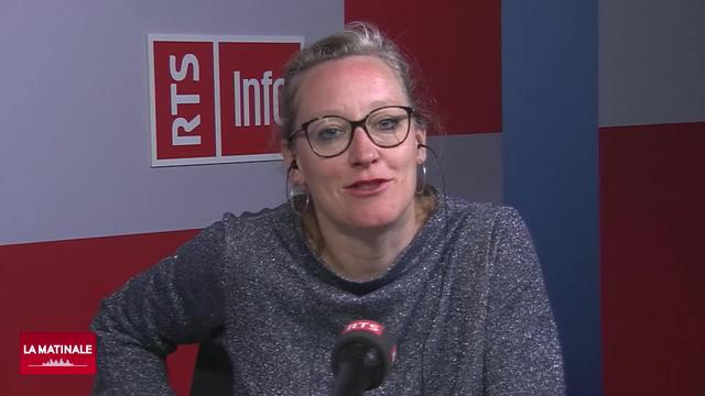 Aline Trede, la nouvelle cheffe du groupe des Verts au Parlement (vidéo)