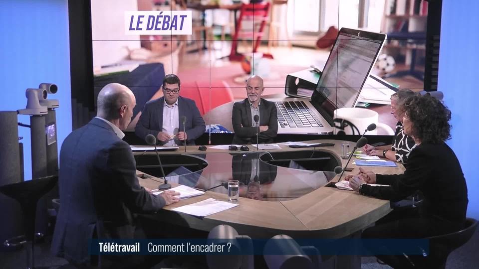 Le grand débat - Télétravail: comment l'encadrer?