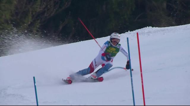 Kranjska Gora (SLO), slalom dames: Michelle Gisin (SUI)
