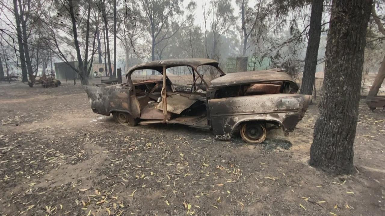 Degats causes par les incendies en australie