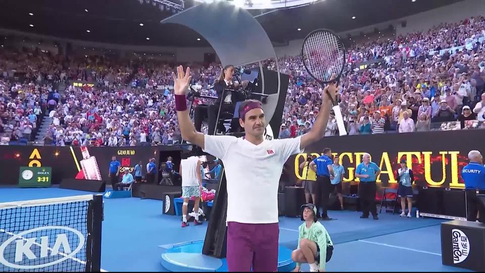 Toutes les balles de match sauvées par Federer