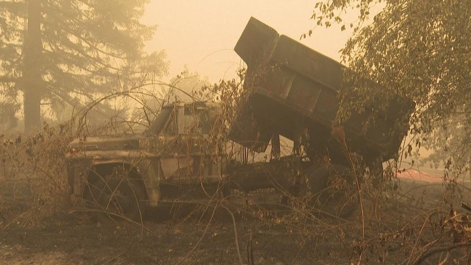 Incendies en Oregon