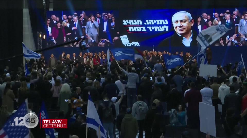 En Israël, le Premier ministre Benjamin Netanyahu revendique la victoire aux élections législatives.