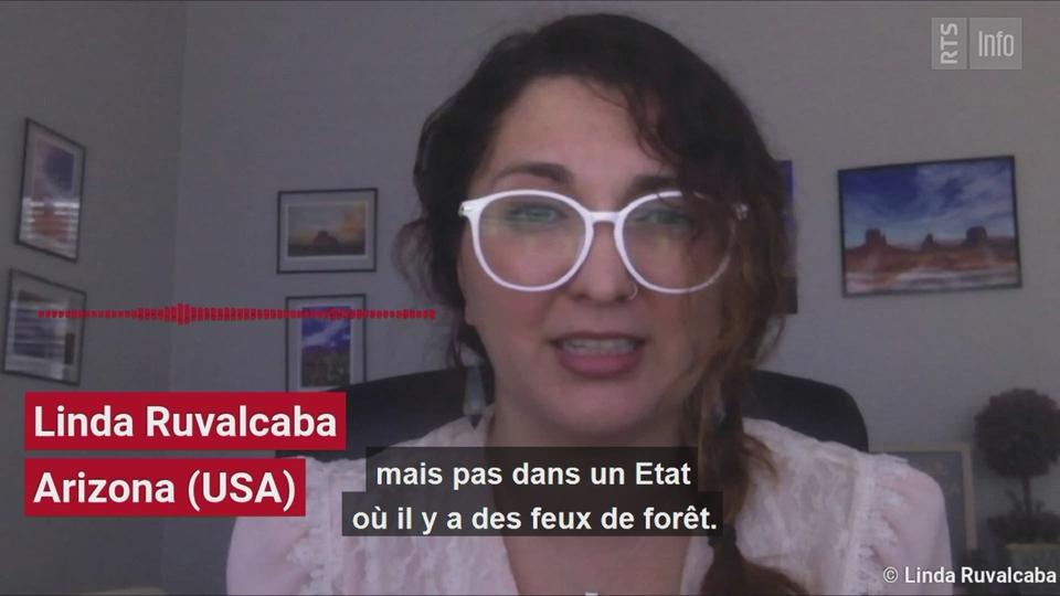 Linda Ruvalcaba témoigne sur les incendies aux USA