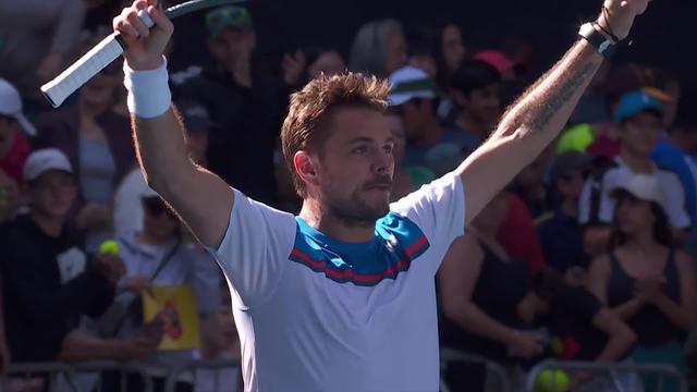 1er tour, D.Dzumhur (BIH) – S.Wawrinka (SUI) (5-7, 7-6, 4-6, 4-6): Stan se sort du piège Dzumhur en quatre sets