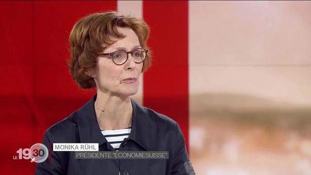 Le coronavirus a des effets sur l'économie suisse. La réaction de Monika Rühl, présidente d'''economiesuisse''