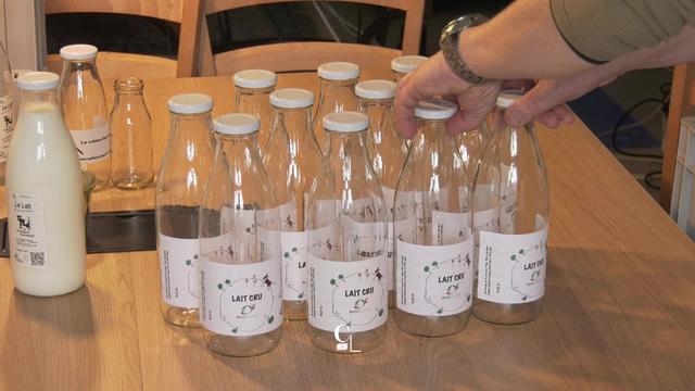 En verre et contre tout: des bouteilles de lait consignées dans le canton de Vaud