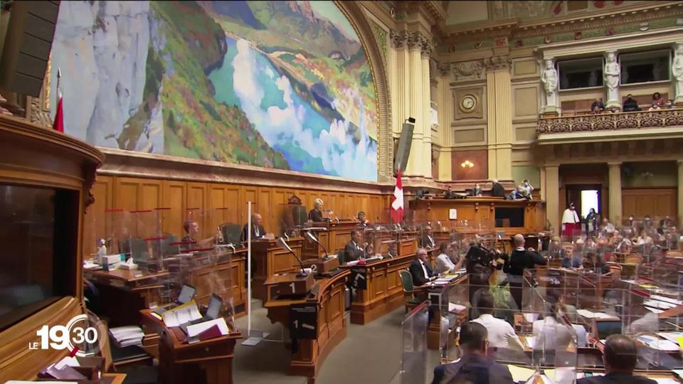 La rentrée parlementaire derrière le plexiglas