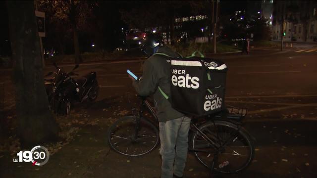 L'instauration d'un salaire minimum à Genève impacte les livreurs d'Uber Eats, désormais privés de leurs pourboires