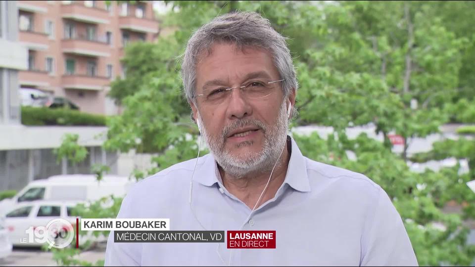 A la veille du retour en classe des élèves, le médecin cantonal vaudois Karim Boubaker se veut rassurant