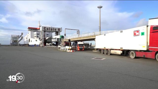 Le port de Calais est prêt pour le Brexit, quelques heures avant la sortie effective du Royaume-Uni de l'Union européenne