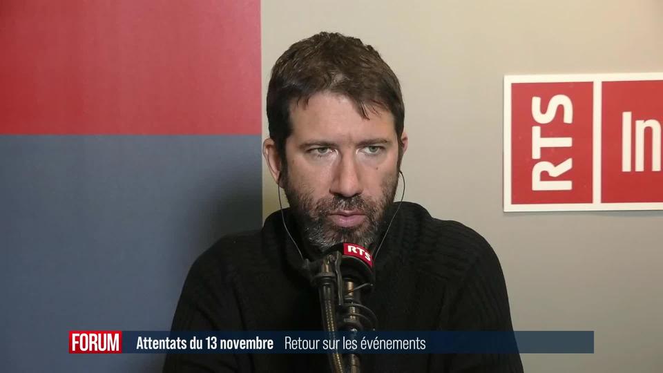 Christophe Naudin, rescapé des attentats, livre son témoignage