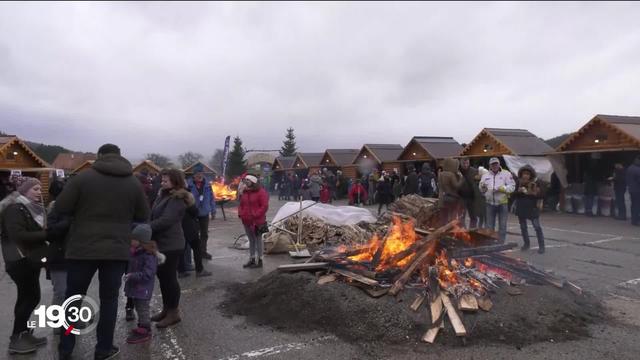 Le mois de janvier a été exceptionnellement doux. On s'est même baigné à La Brévine.