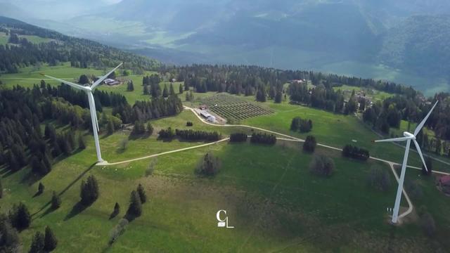 Quand la grande éolienne se fait toute petite