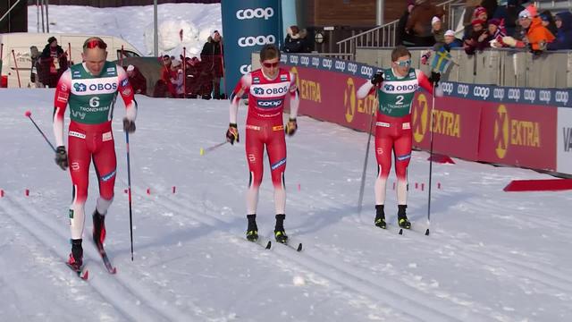 Trondheim (NOR), sprint messieurs: victoire de Johannes Hoesflot Klaebo (NOR)