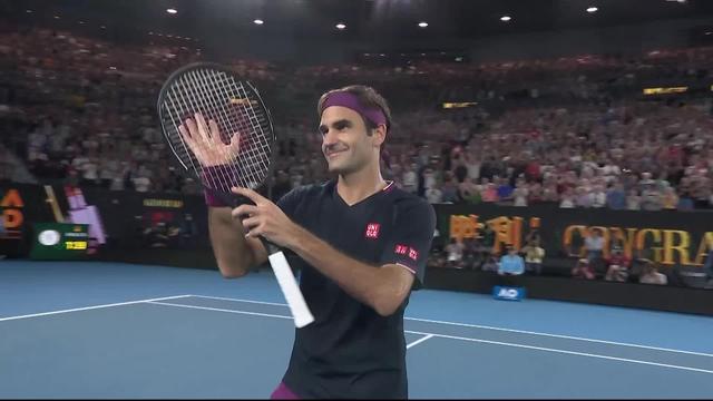 Open d'Australie - 2e tour, F.Krajinovic (SRB) – R.Federer (SUI)