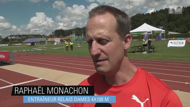 Athlétisme: le coach Raphaël Monachon évoque Ajla Del Ponte