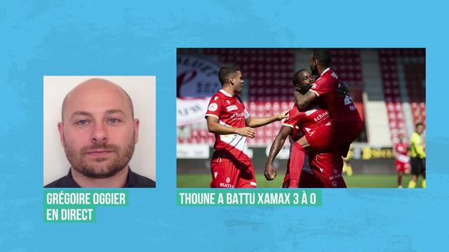 Football: Xamax chute face à Thoune (vidéo)