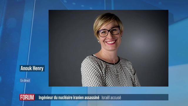 L'Iran accuse Israël d'avoir assassiné un de ses ingénieurs du nucléaire