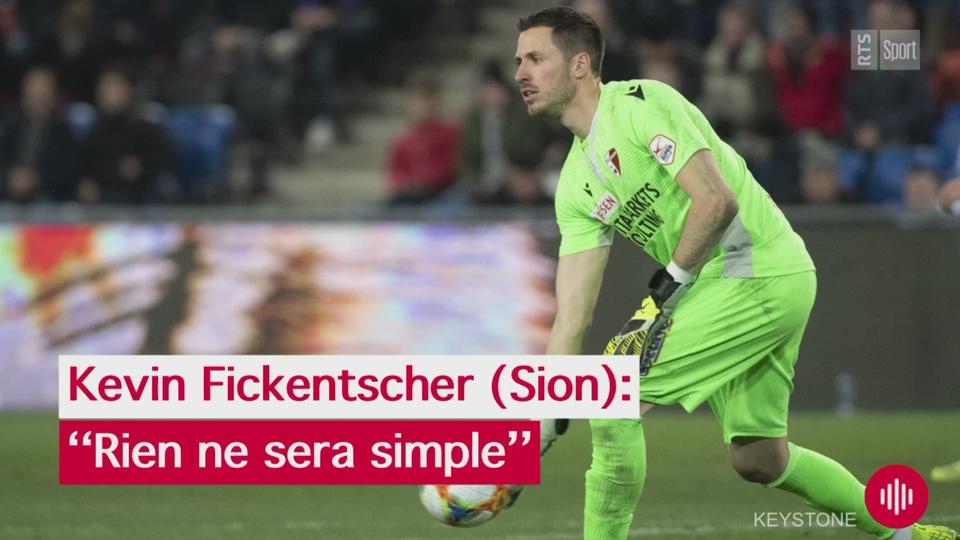 Sport Première: interview de Kevin Fickentscher (Sion)