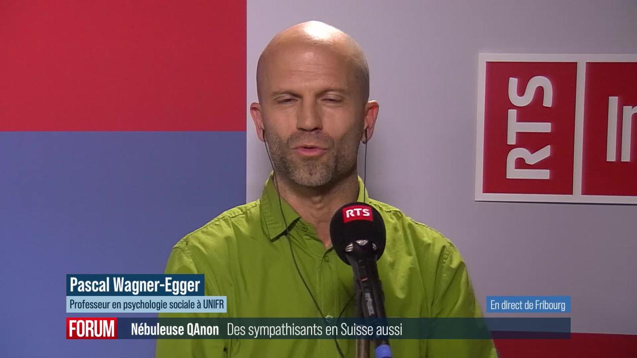 La nébuleuse conspirationniste QAnon a des sympathisants en Suisse : interview de Pascal Wagner-Egger