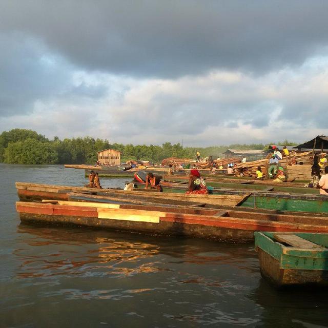 la pêche artisanale au Gabon. [RTS - Florie Castaingts]