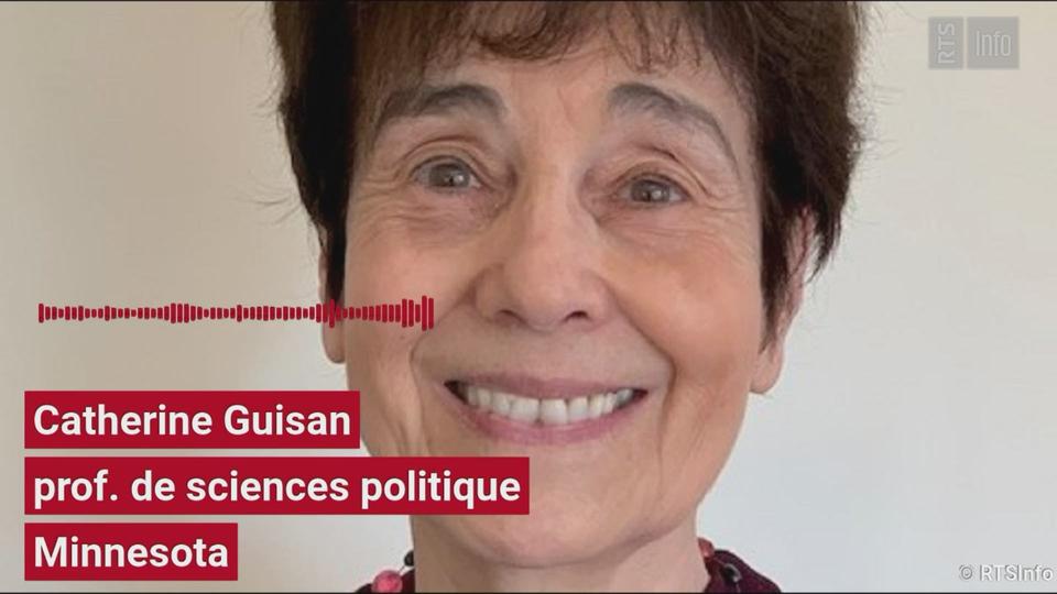 Catherine Guisan, prof. de sciences politiques dans le Minnesota