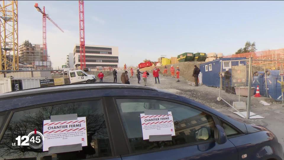 UNIA tente de bloquer des chantiers qui ne respecteraient pas les normes de sécurité liées au coronavirus.