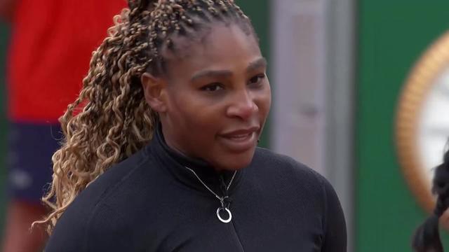 1er tour, K.Ahn (USA) - S.Williams (USA) 6-7, 0-6: Serena au second tour sans soucis