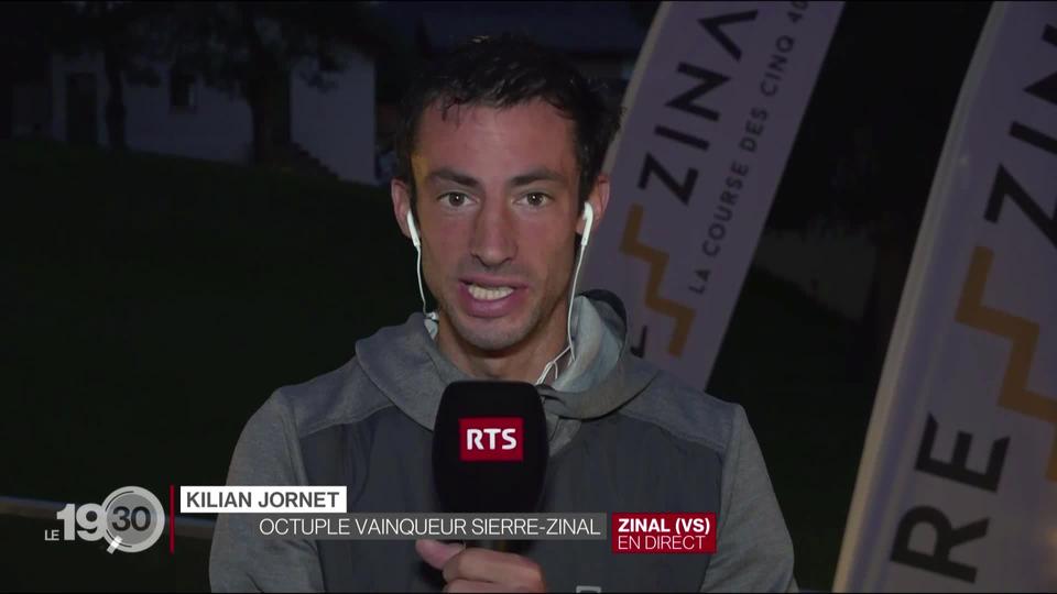 Course Sierre-Zinal: entretien avec le vainqueur Kilian Jornet