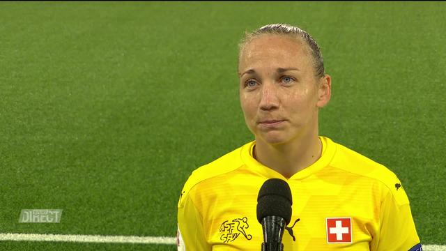 Suisse - Belgique (2-1): l'interview de Gaëlle Thalmann après la victoire suisse