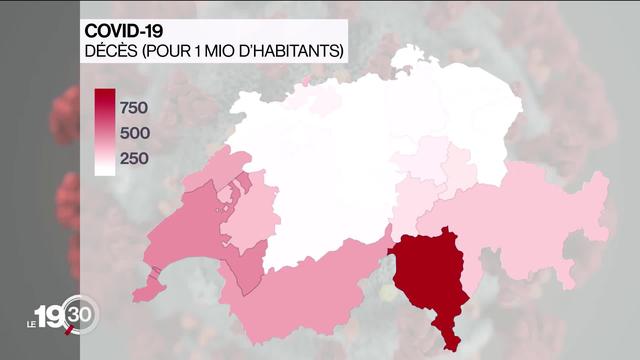 Röstigraben en matière de coronavirus. La Suisse n'est pas touchée de façon homogène par la pandémie