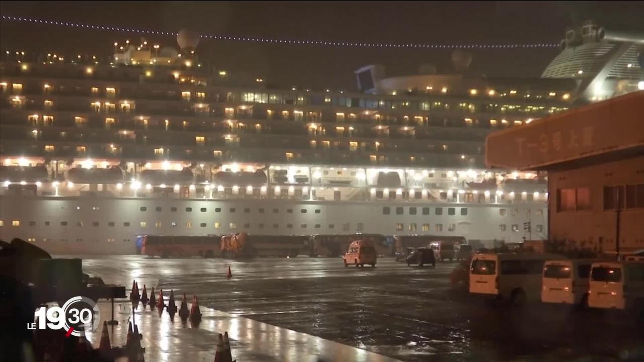 Coronavirus: l'évacuation de passagers en quarantaine au large des côtes du Japon sur un paquebot a commencé