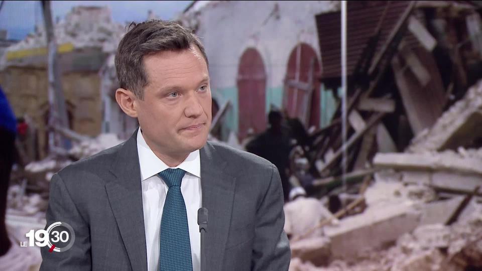 Le journaliste Laurent Burkhalter: "90% des ménages haïtiens qui ont reçu l'aide suisse se déclarent satisfaits"