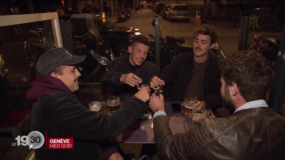 Premier week-end de réouverture des bars suisses. Reportage à Genève.