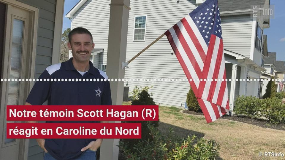 Scott Hagan réagit aux résultats serrés en Caroline du Nord