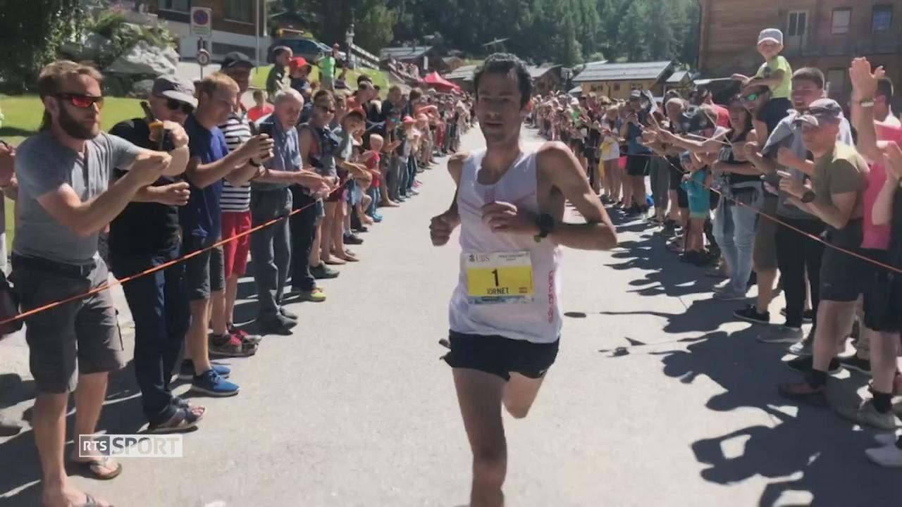 Kilian Jornet, vainqueur de Sierre-Zinal en 2019.