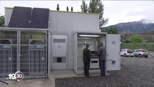 L'EPFL et l'entreprise Gaznat présentent un projet pilote en matière d'énergie propre. Les tests viennent de commencer