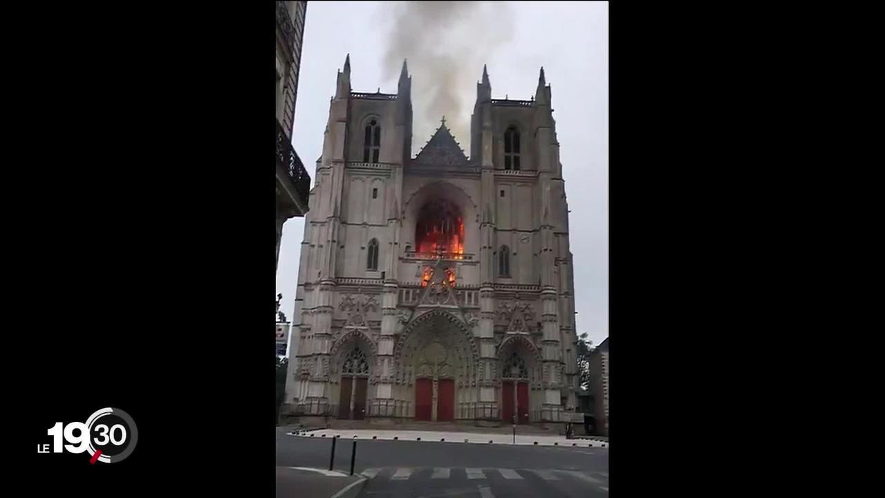 Incendie à la cathédrale de Nantes: la piste criminelle privilégiée