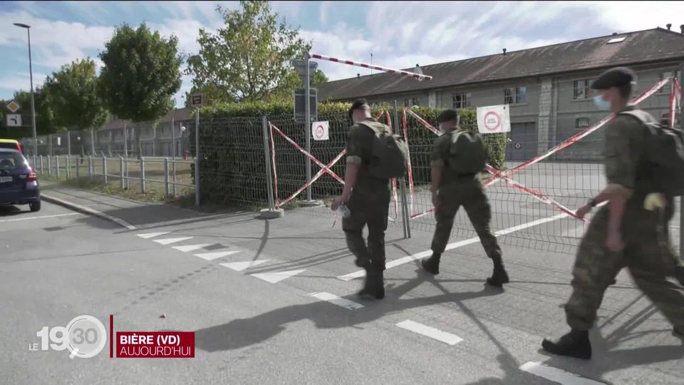 500 recrues privées de sortie à Bière en raison du coronavirus