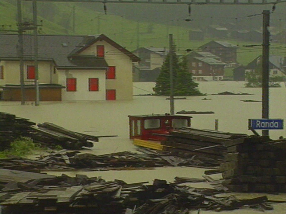 Inondation à Randa