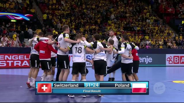 Suisse - Pologne (31-24): l'équipe de Suisse s'offre une victoire!