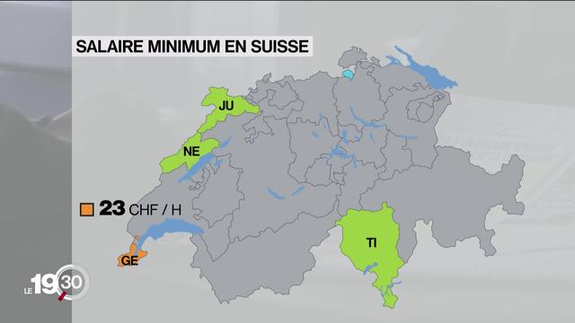 A Genève, votation le 27 septembre sur l'introduction d'un salaire minimum.