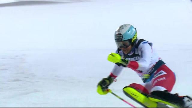Zagreb (CRO), slalom dames 2e manche: Wendy Holdener (SUI)