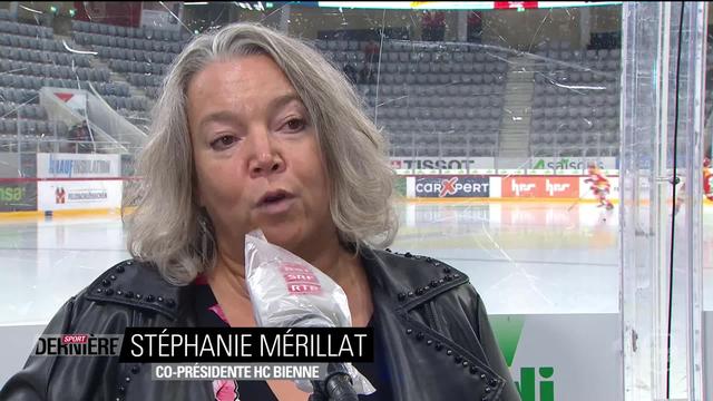 Interview de Stéphanie Mérillat, co-présidente du HC Bienne