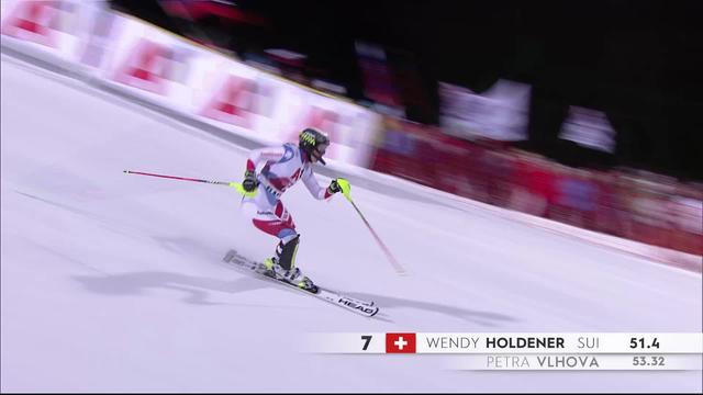 Flachau (AUT), slalom dames, 1e manche: Wendy Holdener (SUI)