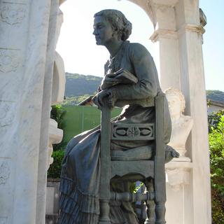 Statue La Meditazione de Vincenco Vela à Grancia au Tessin [CC by SA 4.0 - Hajo1932]